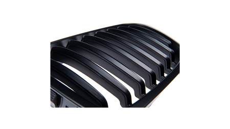 Grill BMW 3 E46 pojedyncze żeberka Matt Black