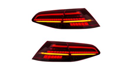 Lampy Volkswagen Golf 7 Tył LED Red