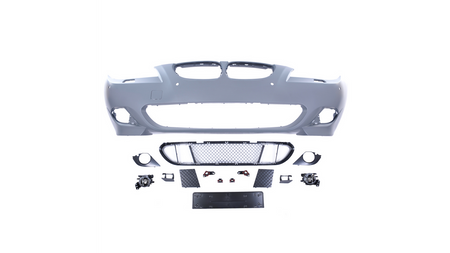 Bumper BMW 5 E60 E61 Facelift Front PDC SRA Fog Lights