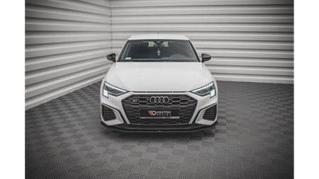 Splitter Audi A3 8Y S-Line Front Pro Black-Red