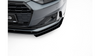 Splitter Audi A5 F5 Facelift Przód Street Pro Black-Red + Gloss Flaps