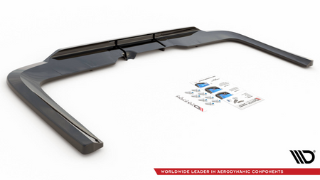 Splitter Mercedes-Benz V W447 Facelift Rear Central with Diffuser Gloss Black