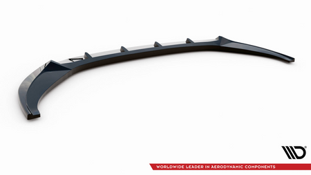 Splitter Audi A6 C8 przód v.2 Gloss Black