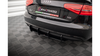 Diffuser Audi A4 B8 Facelift Rear Street Pro Red