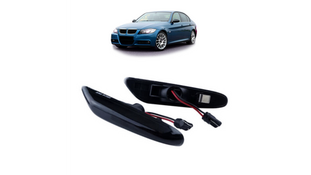 Indicator Set BMW 3 E90 E91 Side Dynamic LED Black