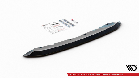 Front Splitter V.2 for BMW 1 F40 M-Pack/ M135i Gloss Black