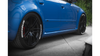 Diffuser Audi RS4 B7 Side Skirts Gloss Black