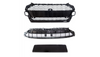 Grill Audi A4 B9 Facelift Gloss Black Camera
