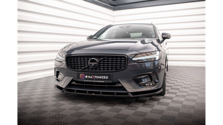 Splitter Volvo V90 S90 R-Design II Front Gloss Black