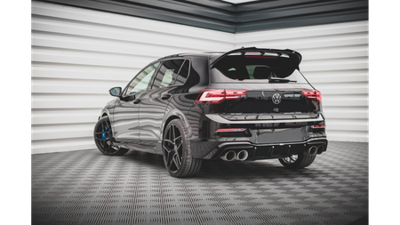 Dokładka Volkswagen Golf 8 R Zderzak Tył v.2 Gloss Black