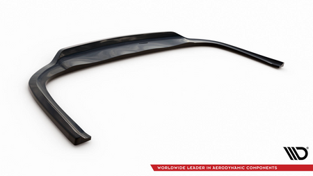 Splitter Audi A8 D4 Facelift Rear Central with Diffuser Gloss Black