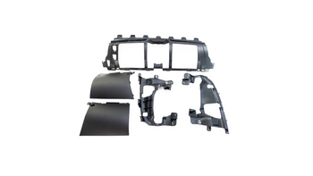 Diffuser Mercedes-Benz GLE V167 Rear with Pipes chrome