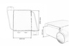 Intercooler wodny TurboWorks 250x220x115 3,5" 2x90st flip
