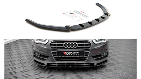 Splitter Audi A3 8V przód Gloss Black