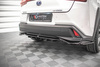 Splitter Lexus UX I Tył Środkowy z Dyfuzorem Gloss Black