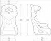 Racing Seat Bimarco Matrix Velvet Red-Black HANS FIA