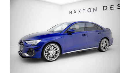 Dokładka Audi A3 S-Line S3 8Y Facelift Progi Street Pro Black