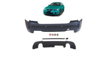 Bumper BMW 3 E92 E93 Rear with Diffuser