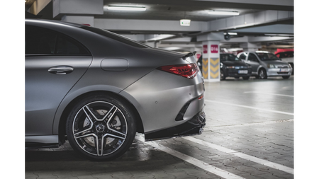 Splitter Mercedes-Benz CLA 35 Aero 45 Aero C118 Tył Boczne Gloss Black