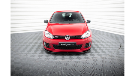 Splitter Volkswagen Golf VI GTI przód v.2 Gloss Black