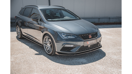 Splitter Seat Leon Cupra FR III Facelift przód v.5 Gloss Black