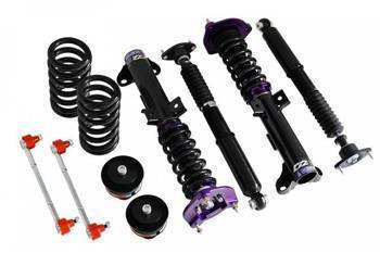 Street Suspension D2 Racing MERCEDES BENZ C CLASS COUPE C204 6 CYL 11-14
