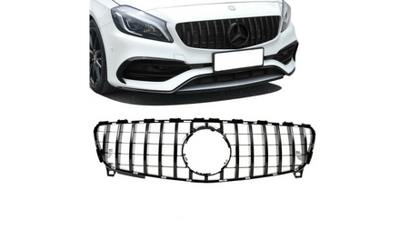 Grill Mercedes-Benz A W176 Facelift GT Gloss Black