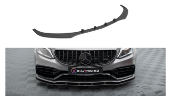 Splitter Mercedes-Benz C W205 C63 Facelift Front Pro Black-Red