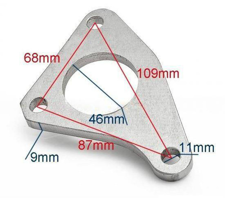 Turbo flange Subaru Impreza EJ20 EJ25