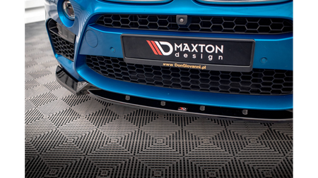 Splitter BMW X5 F85 X6 F86 M-Pack przód v.1 Gloss Black