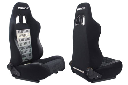 Racing seat RAPID Bride Velvet Black Grey
