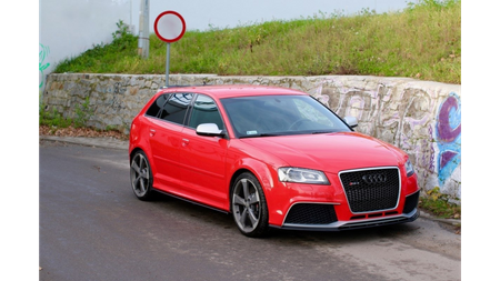 Diffuser Audi S3 8P Side Skirts Gloss Black