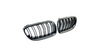 Grill BMW 3 E92 E93 Facelift podwójne żeberka Gloss Black