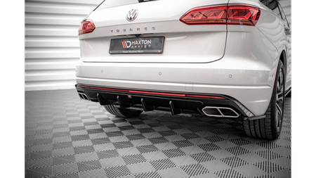 Diffuser Volkswagen Touareg III R-line Rear Valance Gloss Black