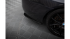 Splitter BMW 5 F11 M-Pack Rear Side (2 single exhaust ends) Gloss Black