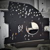 Handbrake Mounting Plate drilled BMW E46 Fluo
