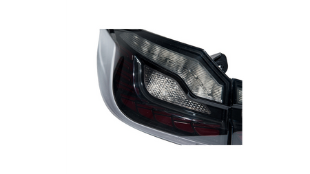 Lampy BMW 5 G30 F90 Tył Dynamic LED Smoke