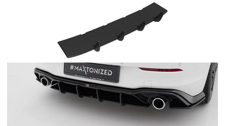 Diffuser Volkswagen Golf GTI Mk8 Rear Street Pro Black v.5