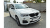 Splitter BMW X4 G02 M-Pack przód Gloss Black