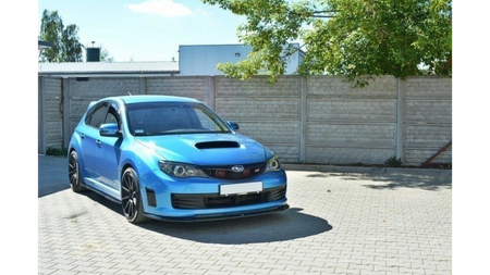 Splitter Subaru Impreza III WRX STI przód v.2 Gloss Black