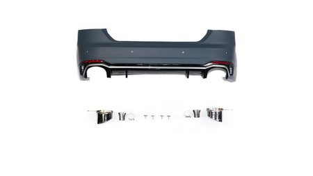 Zderzak Audi A5 F5 Tył z dyfuzorem i końcówkami