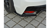 Splitter Honda Civic IX Facelift Tył Boczne Gloss Black