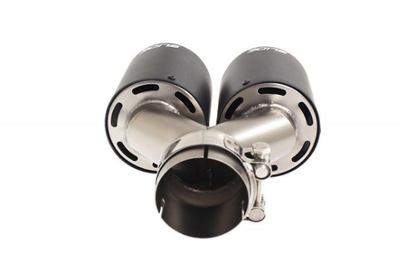 Double Exhaust Pipe 89mm enter 63,5mm SLIDE