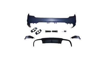 Zderzak Mercedes-Benz C S204 Tył z dyfuzorem