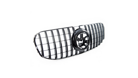 Grill Mercedes-Benz GLS X167 GT Gloss Black Camera