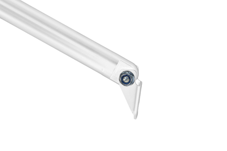 C-pillar strut bar Honda Civic V HB White