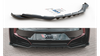 Splitter BMW i8 I12 Rear Central with Diffuser Gloss Black