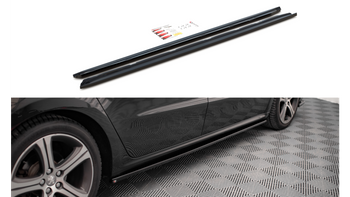 Diffuser Peugeot 508 GT I Facelift Side Skirts Gloss Black