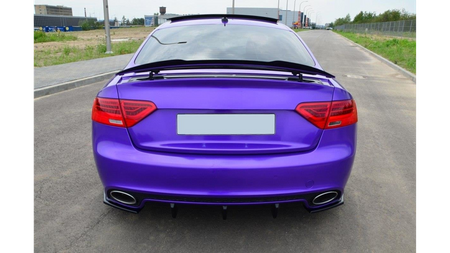 Spoiler Audi RS5 8T Facelift Tył Gloss Black