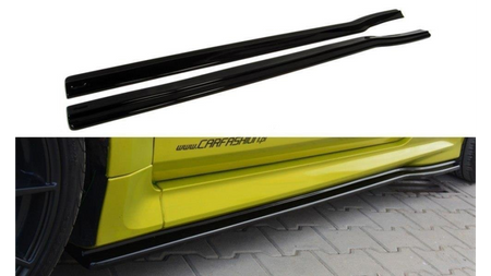 Diffuser Ford Focus II RS Side Skirts Gloss Black